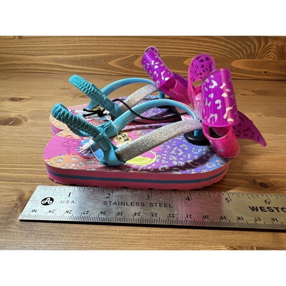 JOJO SIWA Flip Flops Beach Sandals Toddler's Girl's Size 5/6 - Picture 6 of 6